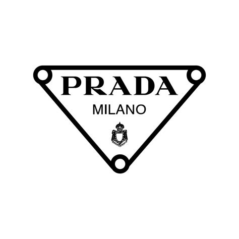 Prada Triangle Logo .